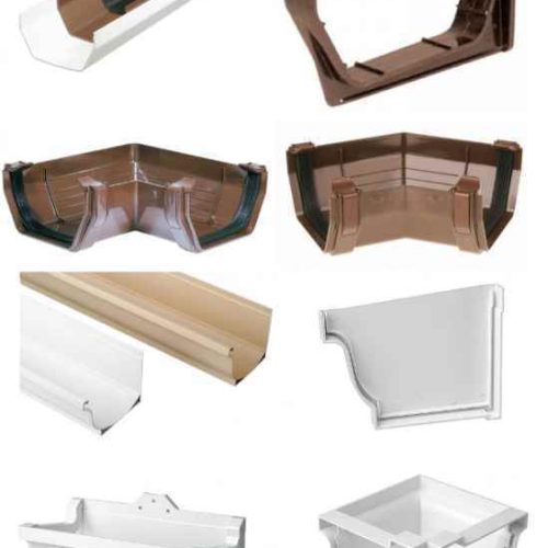Canalón, bajante y planchas