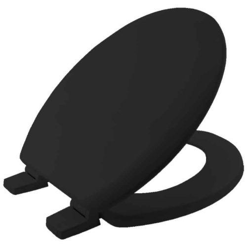 ASIENTO PARA INODORO, ADAPTACIÓN UNIVERSAL NEGRO